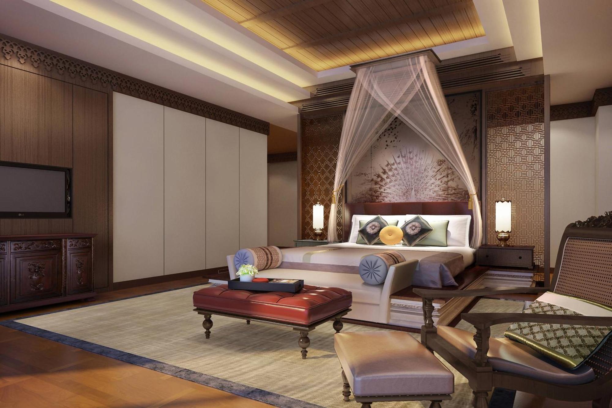 Sheraton Grand Xishuangbanna Hotel Jinghong Exterior foto